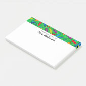Niedlicher Multi Crayons Lehrer aus dem Schreibtis Post-it Klebezettel (angewinkelt)