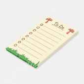 Niedlicher Mushroom-Aufzug zu tun Post-it Klebezettel (angewinkelt)