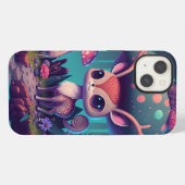 Niedlicher Mushroom Deer Fantasy Case-Mate iPhone  Hülle (Rückseite (Horizontal))