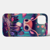Niedlicher Mushroom Deer Fantasy Case-Mate iPhone Hülle (Rückseite (Horizontal))