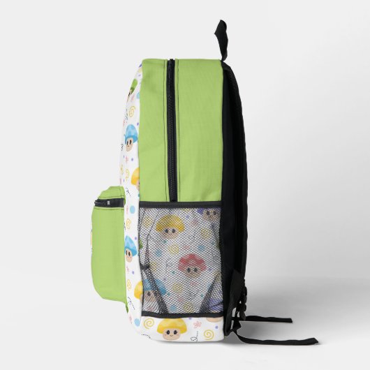 Niedlicher Mushroom Kinder Cartoon Personalisierte Bedruckter Rucksack (Rechts)