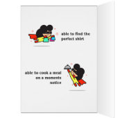 Niedlicher Muttertag der Super Mama (Innen (Links))