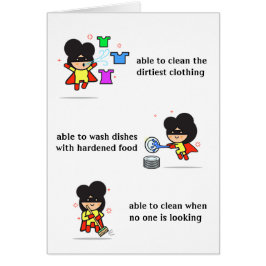 Niedlicher Muttertag der Super Mama