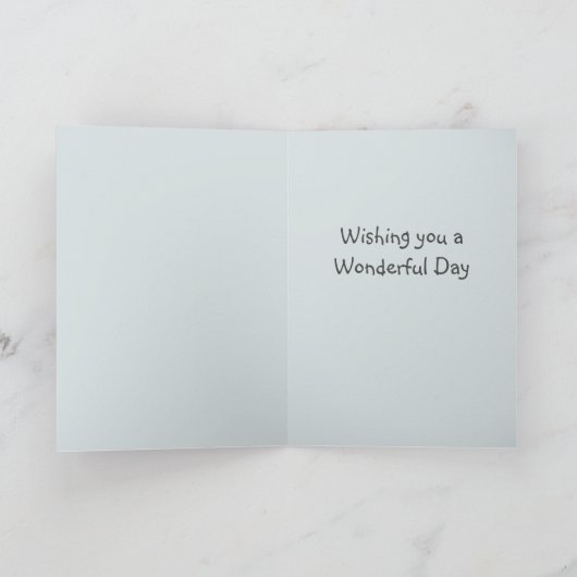 Niedlicher Muttertag Fledermäuse geklappte Grußkar Karte (Innenseite)