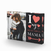 Niedlicher Muttertag Fotoblock (Rechts)