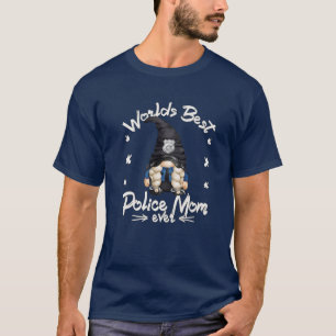 Niedlicher Muttertag für die weltbeste polizeilich T-Shirt