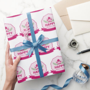 Niedlicher Muttertag Geschenkpapier