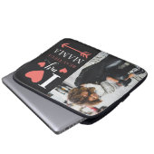 Niedlicher Muttertag Laptopschutzhülle (Vorne Knopf)