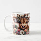 Niedlicher Muttertag/Mutterkühe Kaffeetasse (Links)