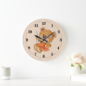 Niedlicher Nähraum Große Wanduhr (Zuhause)