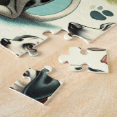 Niedlicher nahtloser Dalmatiner Puzzle (Seite)