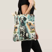 Niedlicher nahtloser Dalmatiner Tasche (Von Nahem)
