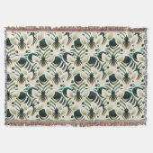 Niedlicher nahtloser Zebra. Decke (Vorderseite)