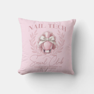 Niedlicher Nail Tech Coquette Nail Polnischer Sozi Kissen