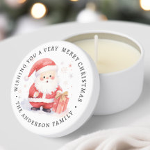 Niedlicher Name der Santa Aqucolor-Abbildung