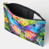 Niedlicher Name der Schmetterlingsmonografie Zubehörtasche (Offen)