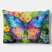 Niedlicher Name der Schmetterlingsmonografie Zubehörtasche (Rückseite)