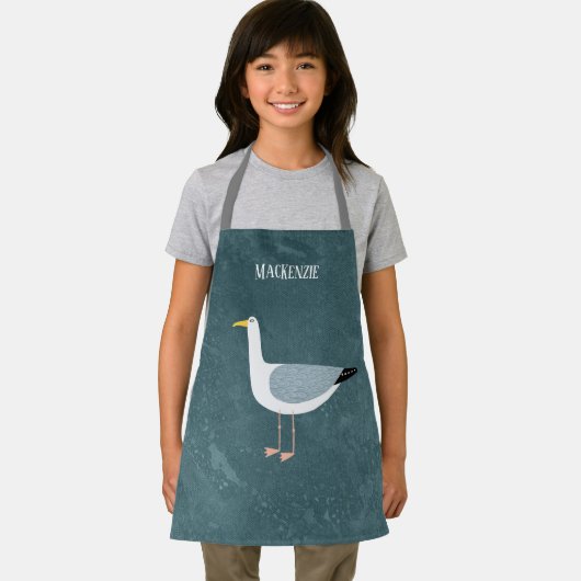 Niedlicher Name der Seagull Schürze (Insitu)