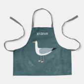Niedlicher Name der Seagull Schürze (Vorderseite)