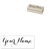 Niedlicher Name der Unterschrift Gummistempel (Stempel)