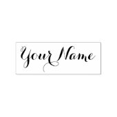 Niedlicher Name der Unterschrift Gummistempel (Prägung)