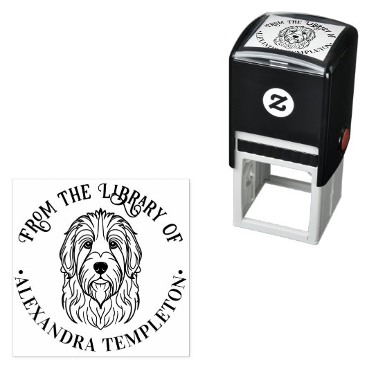 Niedlicher Name des Buches Permastempel (Beispiel)