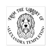 Niedlicher Name des Buches Permastempel (Design)