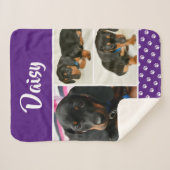 Niedlicher Name des Fotomaterials Sherpadecke (Vorderseite (Horizontal))