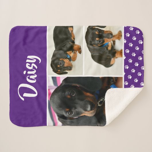 Niedlicher Name des Fotomaterials Sherpadecke (Vorderseite (Horizontal))