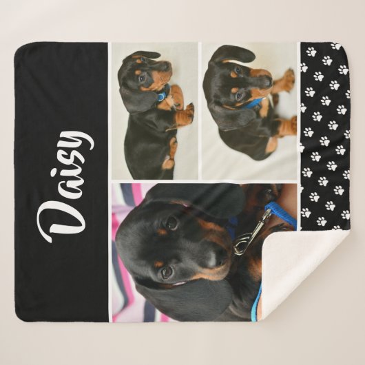 Niedlicher Name des Fotomaterials Sherpadecke (Vorderseite (Horizontal))