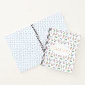 Niedlicher Name des Fotos für ein Muster in einer Notizblock (Innenseite)