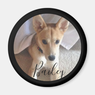 Niedlicher Name des Hauses Foto Magnet