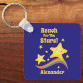 Niedlicher Name des Motivierend Zitats für die Ste Schlüsselanhänger (Vorderseite)