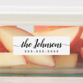 Niedlicher Name des Skripts mit benutzerdefiniert Etiketten (Befestigt)