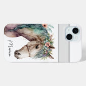 Niedlicher Name des Wasserrosters Case-Mate iPhone Hülle (Rückseite (Horizontal))