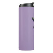 Niedlicher Name für moderne Fotografie Thermosbecher (Nach links gedreht)