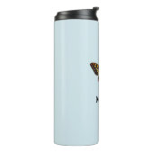 Niedlicher Name für moderne Fotografie Thermosbecher (Nach links gedreht)