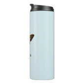 Niedlicher Name für moderne Fotografie Thermosbecher (Nach rechts gedreht)