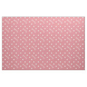 Niedlicher Name-hellrosa Polka-Punkt-Mädchens Stoff (Yard (91,4 cm))
