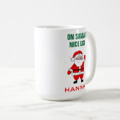 Niedlicher Name Kaffeetasse (VorderseiteRechts)