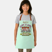 Niedlicher Name nur Lieben backen Schürze (Insitu)