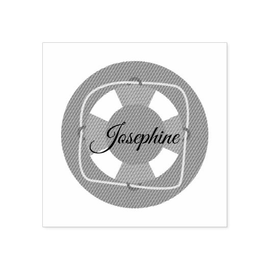 Niedlicher Name Pool Party benutzerdefiniert Gummistempel (Prägung)