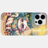 niedlicher Name Strandkatze Case-Mate iPhone Hülle (Rückseite (Horizontal))