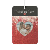 Niedlicher Name und Foto Autolufterfrischer (Vorderseite)