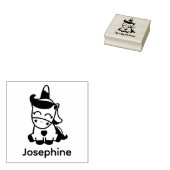 Niedlicher Name Unicorn Custom Gummistempel (Stempel)