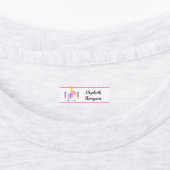 Niedlicher Name Unicoro Bekleidungsmarke Etiketten (Befestigt)