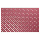 Niedlicher Name Wein Dunkelrosa Polka Dot Stoff (Yard (91,4 cm))
