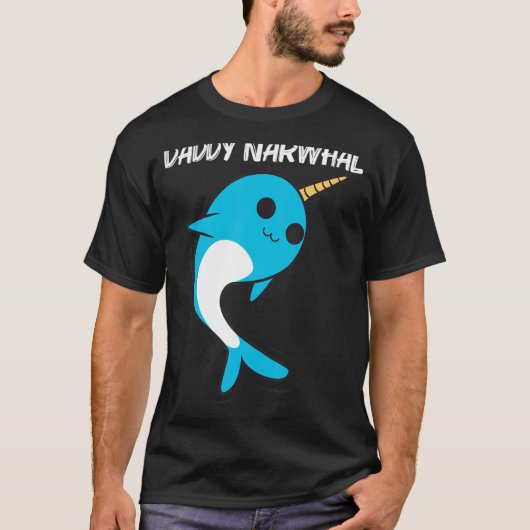 Niedlicher Narwhal für Männer Boys Narwhale Narwha T-Shirt (Vorderseite)