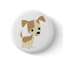 Niedlicher, neugieriger Karikaturenhund