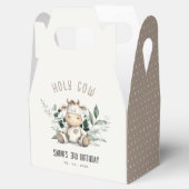 Niedlicher neutraler Kindergeburtstag aus dem Heil Geschenkschachtel (Geöffnet)